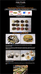 Mobile Screenshot of fake-foods.com
